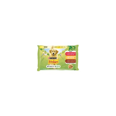 Friskies Govedina,Piletina i Jagnjetina u želeu 4x 100g
